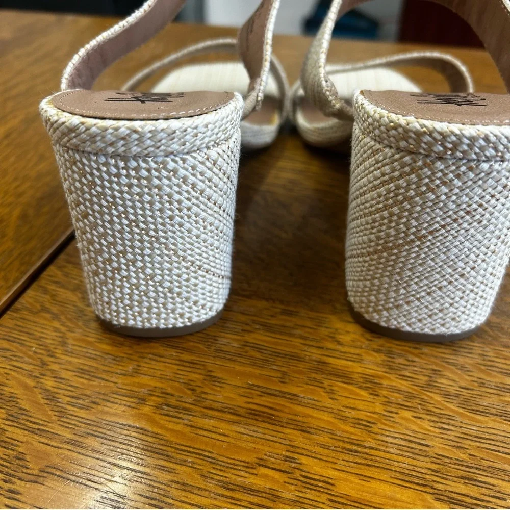 NWOB Hey Girl by Corkys Divine Women’s Slip-on Sandals Raffia Sz 11 Beachy Boho